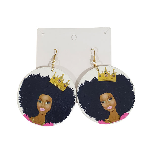 Black Girl Fly Earrings - 3 Woke Girlz