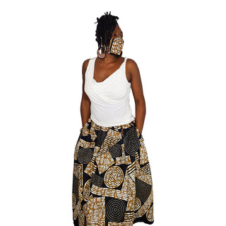 Mazing Black Long Maxi Skirt - OJ Styles and Accessories