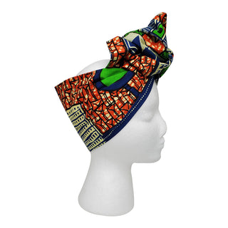 Orange City Open Crown Headwrap - OJ Styles and Accessories