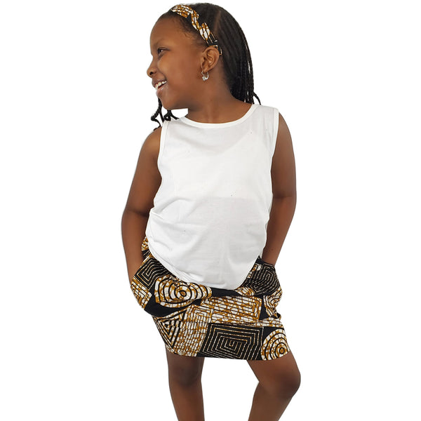 Girl's Mazing Black Maxi Skirt - OJ Styles and Accessories