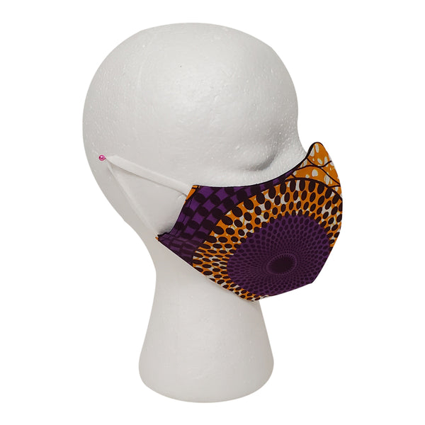 Purple Crown Face Mask - OJ Styles and Accessories