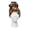 Crazy Black Open Crown Headwrap - OJ Styles and Accessories