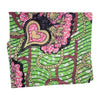 Pink & Green Forest Chiffon Headwrap/Scarf