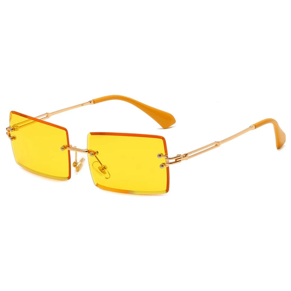 Rimless Rectangular Shades - OJ Styles and Accessories