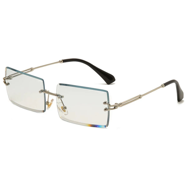 Rimless Rectangular Shades - OJ Styles and Accessories